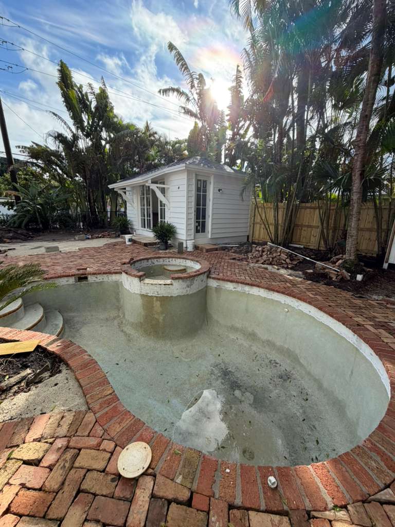 Pool renovation project
