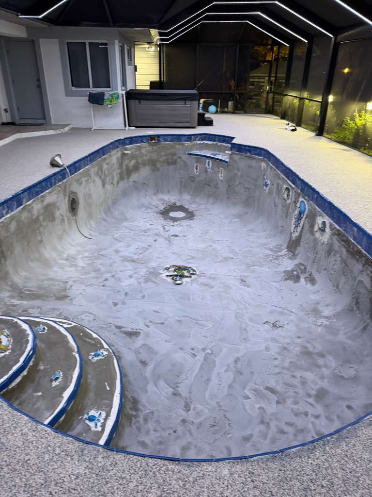 Pool equipment upgrade and modernization