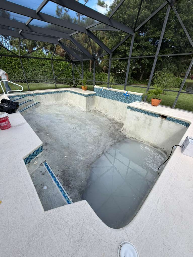 Pool coping installation