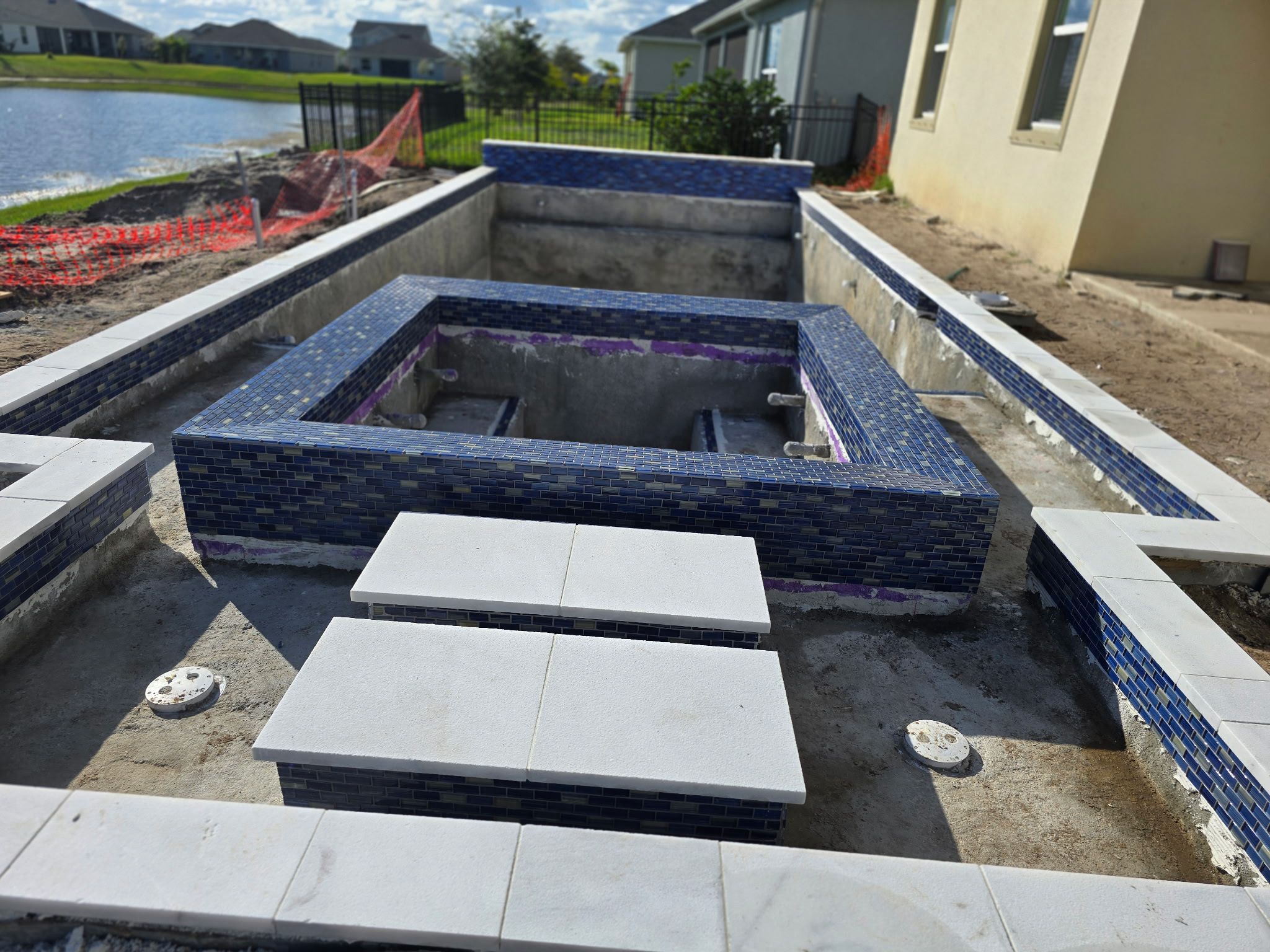 Pool repair and restoration project